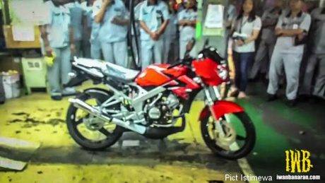 Ninja 150 2 tak produksi terakhir....